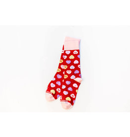 Sock Religious Kids Candy Heart Socks