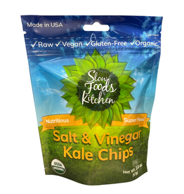 Slow Foods Kitchen Salt & Vinegar Kale Chips