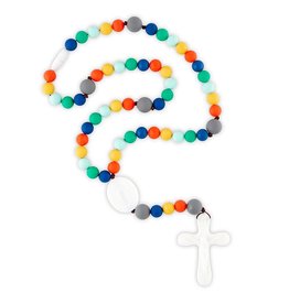 Growing in Faith Our Lady Of Grace Comfort Rosary - Pastel