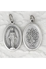 Lumen Mundi 1" Oxidized Miraculous Medal