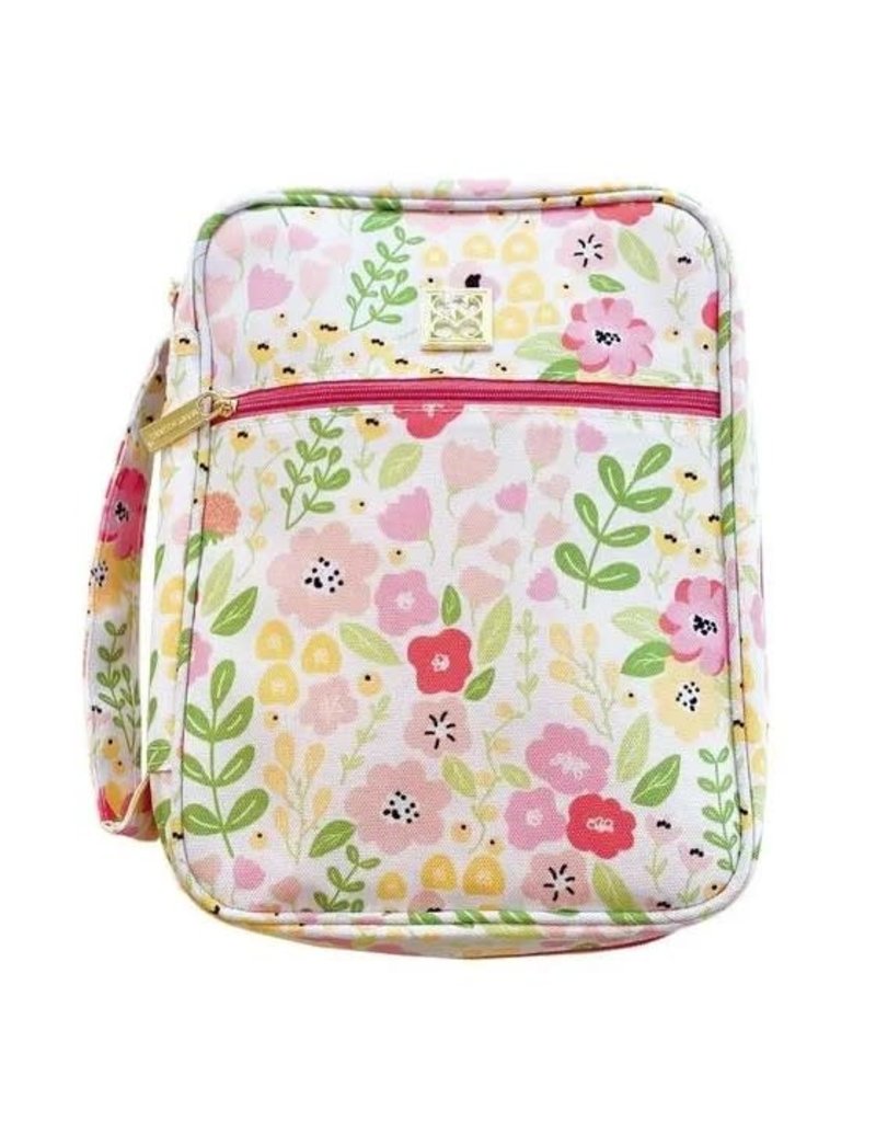 Mary Square Bible Cover Full Bloom