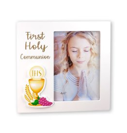 WJ Hirten First Holy Communion Frame (for 4" x 6" Photo)