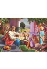 Vermont Christmas Company Jigsaw Puzzle-Jesus With Children (1000 Pieces)