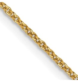 14K 20 inch 1.2mm Cable with Lobster Clasp Chain