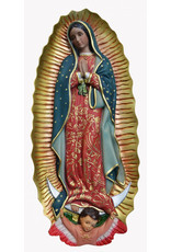 Fiat Imports Our Lady of Guadalupe Plaque 15"