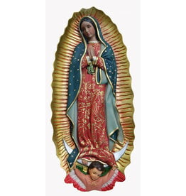 Fiat Imports Our Lady of Guadalupe Plaque 15"