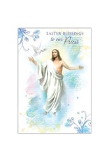 Alfred Mainzer Easter Blessings to Our Priest Card