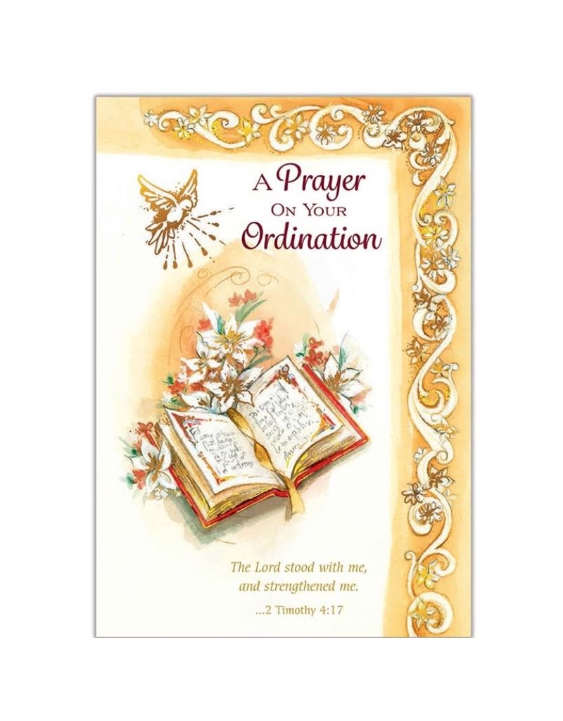 alfred mainzer A Prayer on Your Ordination Card