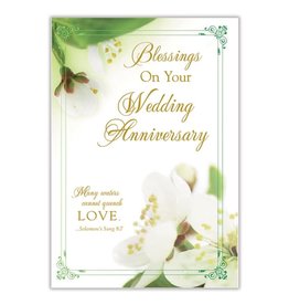 Alfred Mainzer Blessings on Your Wedding Anniversary - General Card