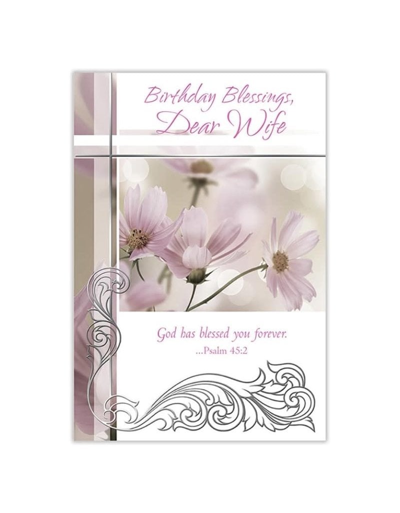 Alfred Mainzer Birthday Blessings Wife - Birthday Card