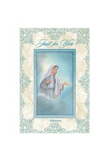 Alfred Mainzer Just For You - Friendship Card with Removable Madonna Prayer Card