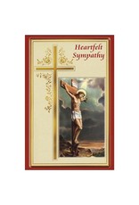 Alfred Mainzer Heartfelt Sympathy - Sympathy Card with Removable Prayer Card