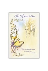 Alfred Mainzer In Appreciation - Thank You Card