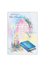 Alfred Mainzer Welcome to Our Church Card