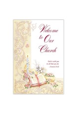 Alfred Mainzer Welcome to Our Church Card
