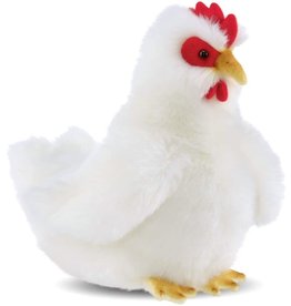 Bearington Henny the Hen Plush White Chicken