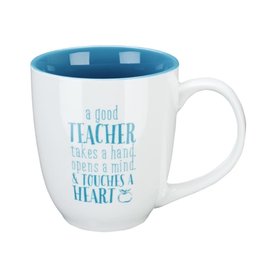 Christian Art Gifts A Good Teacher Ceramic Teacher Coffee Mug - 1 Corinthians 16:14