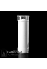 Cathedral Candle Co. 7 Day Inserta-Lite Candle (Clear Plastic, Single Candle)