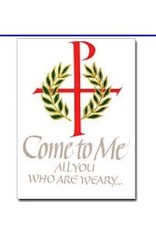 The Printery House Come to me all you who are weary...-Mass Card