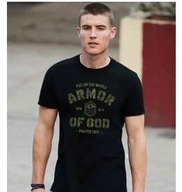 Kerusso Christian T-Shirt Armor Camo Black L