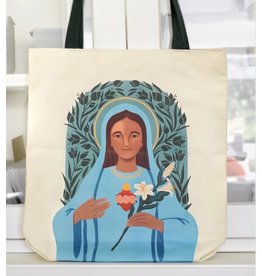 Studio Senn Sacred Heart of Jesus and Immaculate Heart of Mary Tote Bag