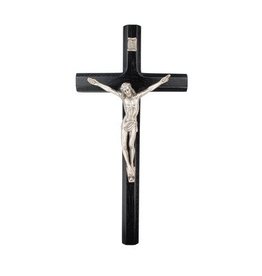 McVan 10" Black Wood Wall Crucifix