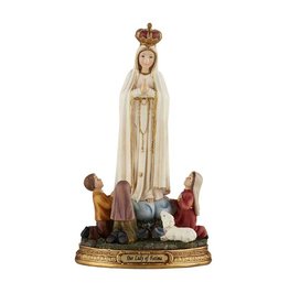 Christian Brands 8" Our Lady of Fatima with three Children