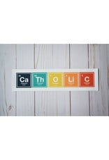 Little Way Design Co CaThOLiC Periodic Table Bumper Sticker