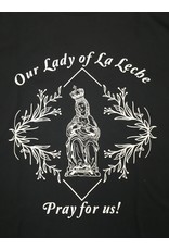 Our Lady of La Leche Shirt, Black