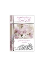 Alfred Mainzer Birthday Blessings Wife - Birthday Card