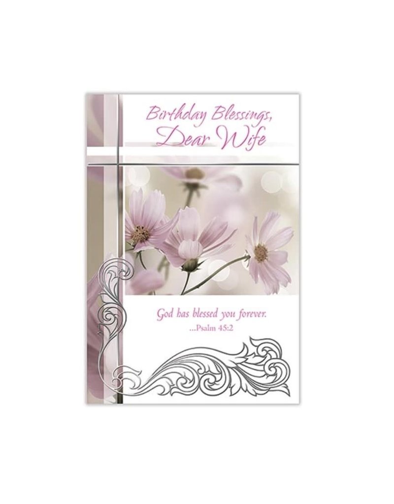 Alfred Mainzer Birthday Blessings Wife - Birthday Card