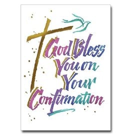 The Printery House "God Bless You" Confirmation Greeting Card