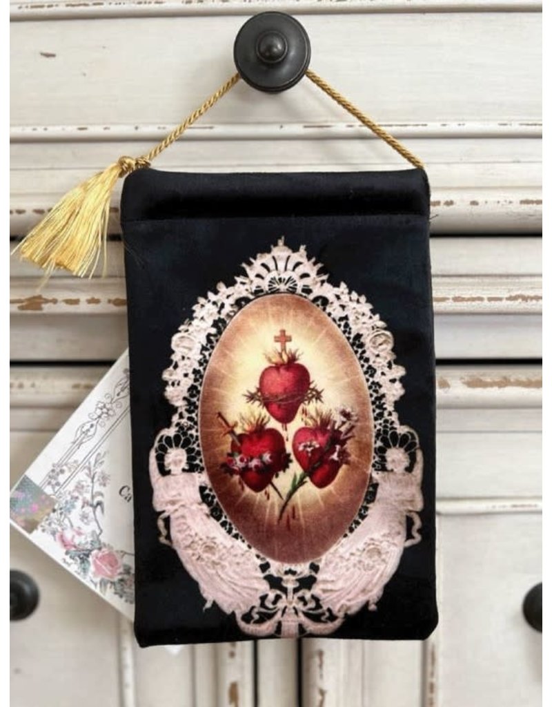 Made By Catholics Three Hearts Détente and Protector Pouch