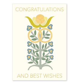 The Printery House Congratulations and Best Wishes Wedding Card