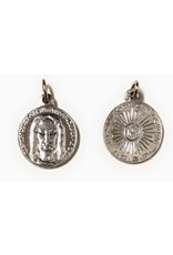 Costa Articoli Religiosi Medal of the Holy Face cm. 1.8 silver-plated aluminum