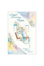 Berkander A Joyful Anniversary Pastor Card