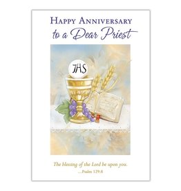 Happy Anniversary to a Dear Priest Card