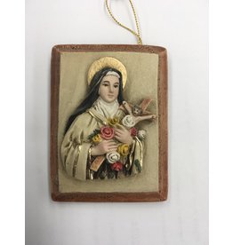Liscano, Inc. St. Therese Plaque