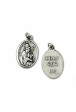 Religious Art Inc St. Patrick Silver Oxidized Medal