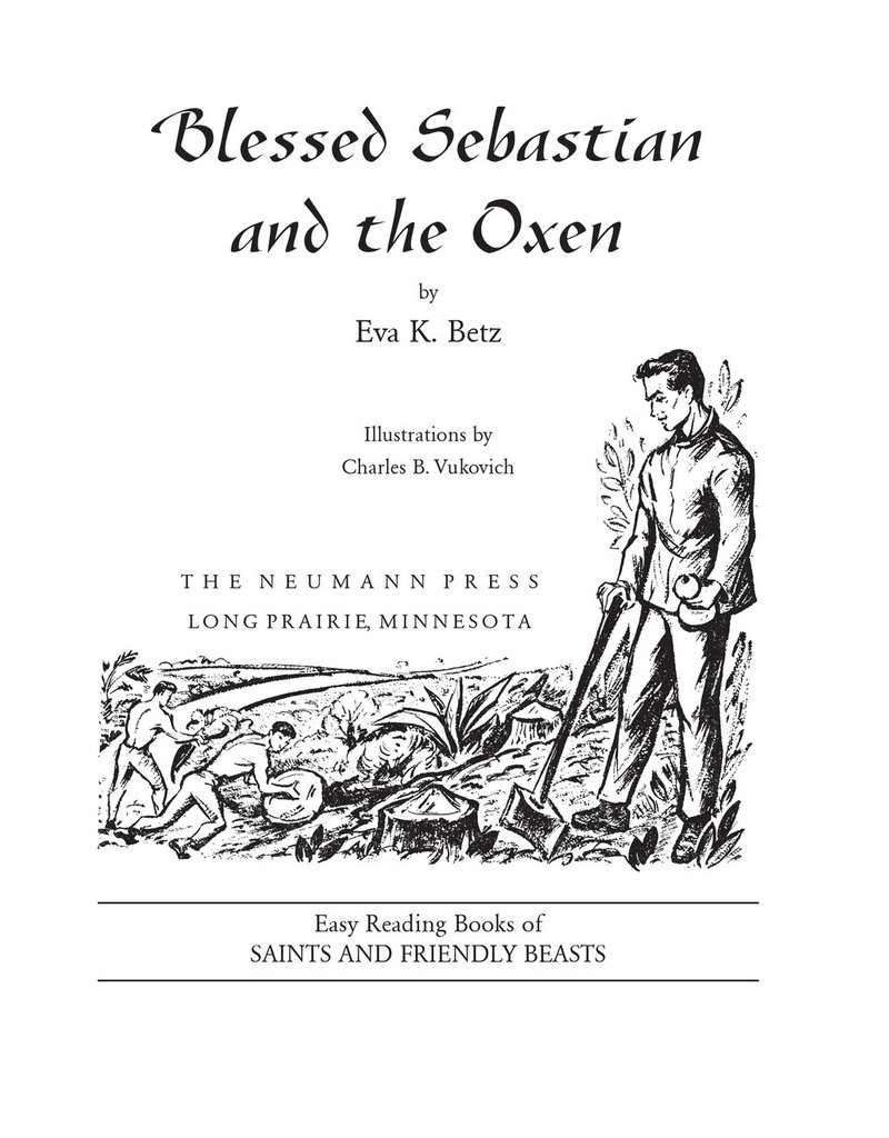 Tan Books Blessed Sebastian and the Oxen