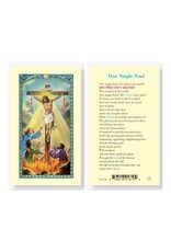 WJ Hirten Laminated Holy Card One Single Soul