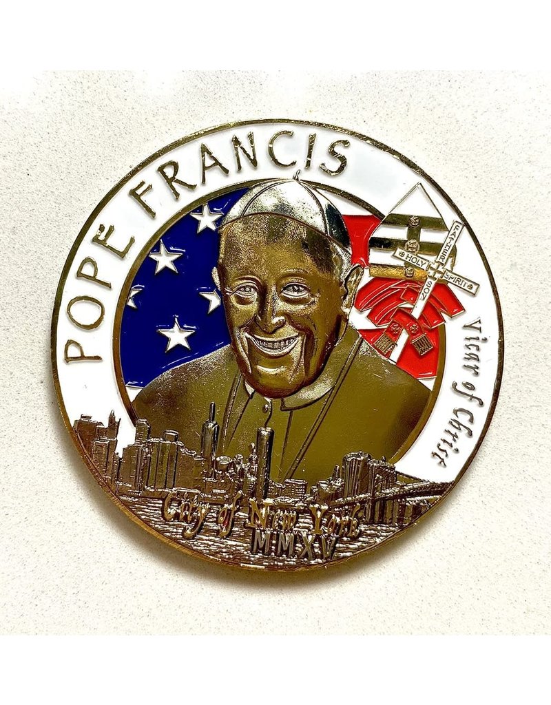 F&M Luna Commemorative Coin of Pope Francis