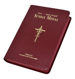 Catholic Book Publishing Corp New Saint Joseph Sunday Missal (Complete Edition) Large Print - Burgundy Imitation Leather