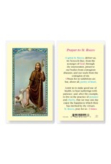 WJ Hirten St Rocco Laminated Holy Card