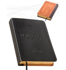 Fireside Catholic Publishing NABRE New Catholic Answer Bible Librosario Edition-Black/Tan Imitation Leather