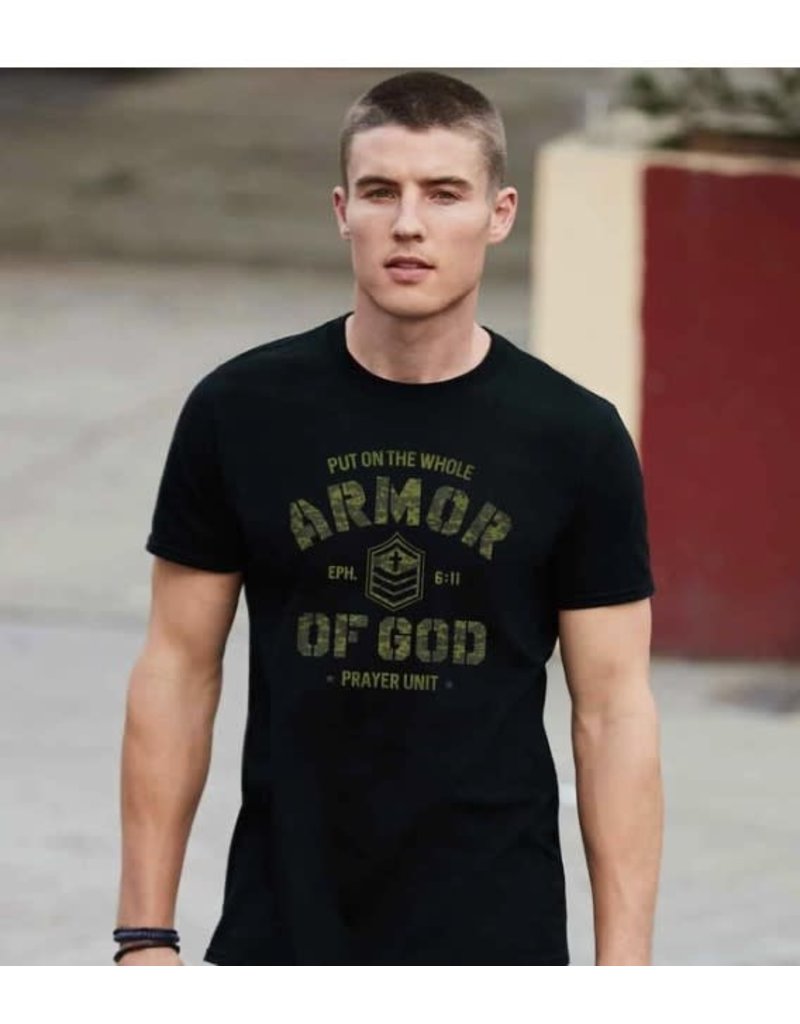 Kerusso Armor of God T-Shirt Camo Black