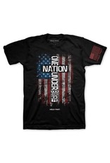 Kerusso Hold Fast One Nation Flag Men's T-Shirt X-Large