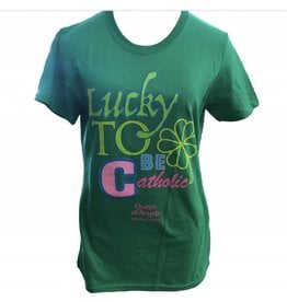 QOA Catholic Lucky T-Shirts