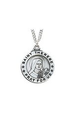 McVan Sterling Silver St. Therese on  20" Chain