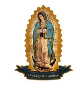 Devout Decals Our Lady of Guadalupe Vinyl Car Decal